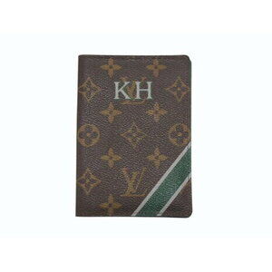Louis Vuitton Couverture passport Wallet marquee Monogram Canvas